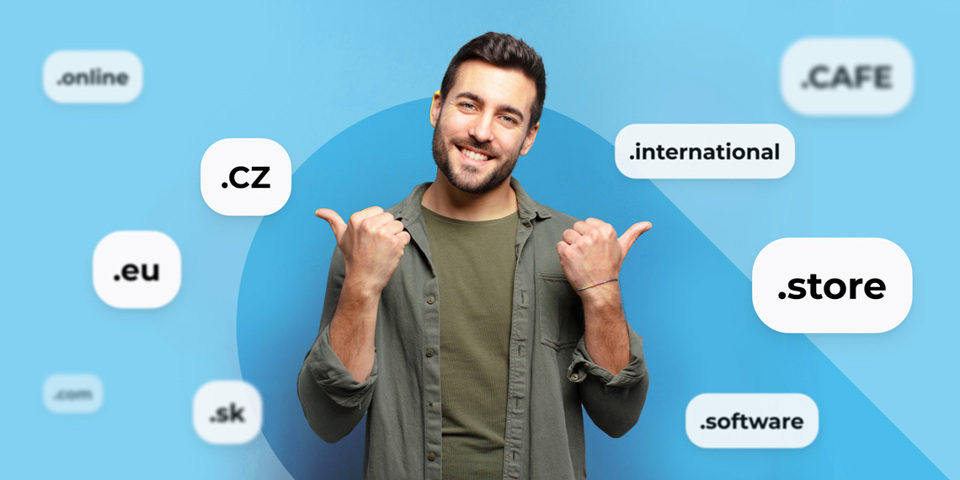 Než začnete vytvárať webovú stránku, musíte pomenovať svoju doménu