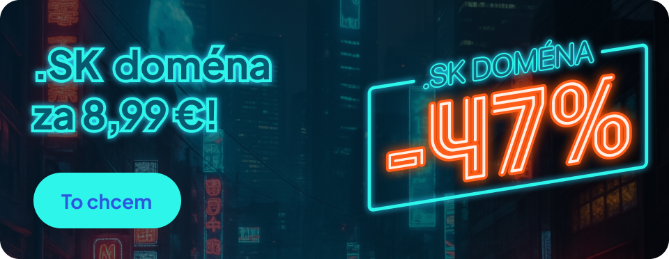 sk domena zlava