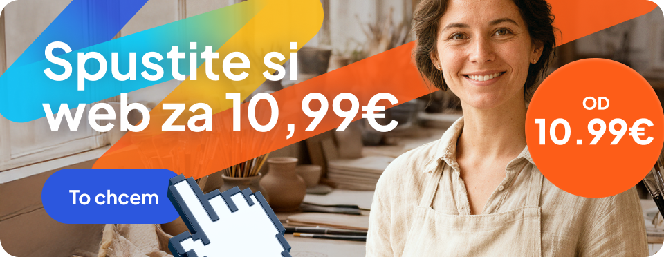 Spustite si web za 10,99 €