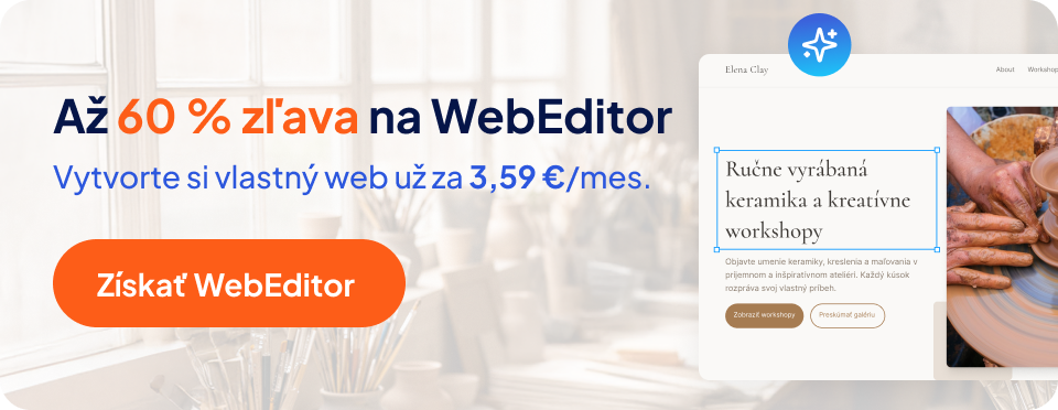 Az 60 % zlava na WebEditor